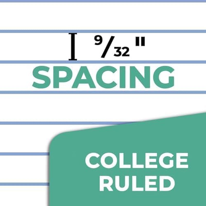 1440 Packs (Pallet) 1 Subject Notebooks, Spiral Notebook Bulk, College Ruled, Pallet of Notebooks,70 Sheets (140 Pages), 8 X 10-1/2",Bulk Spiral Notebooks for School & Office,4-7 Days Transit