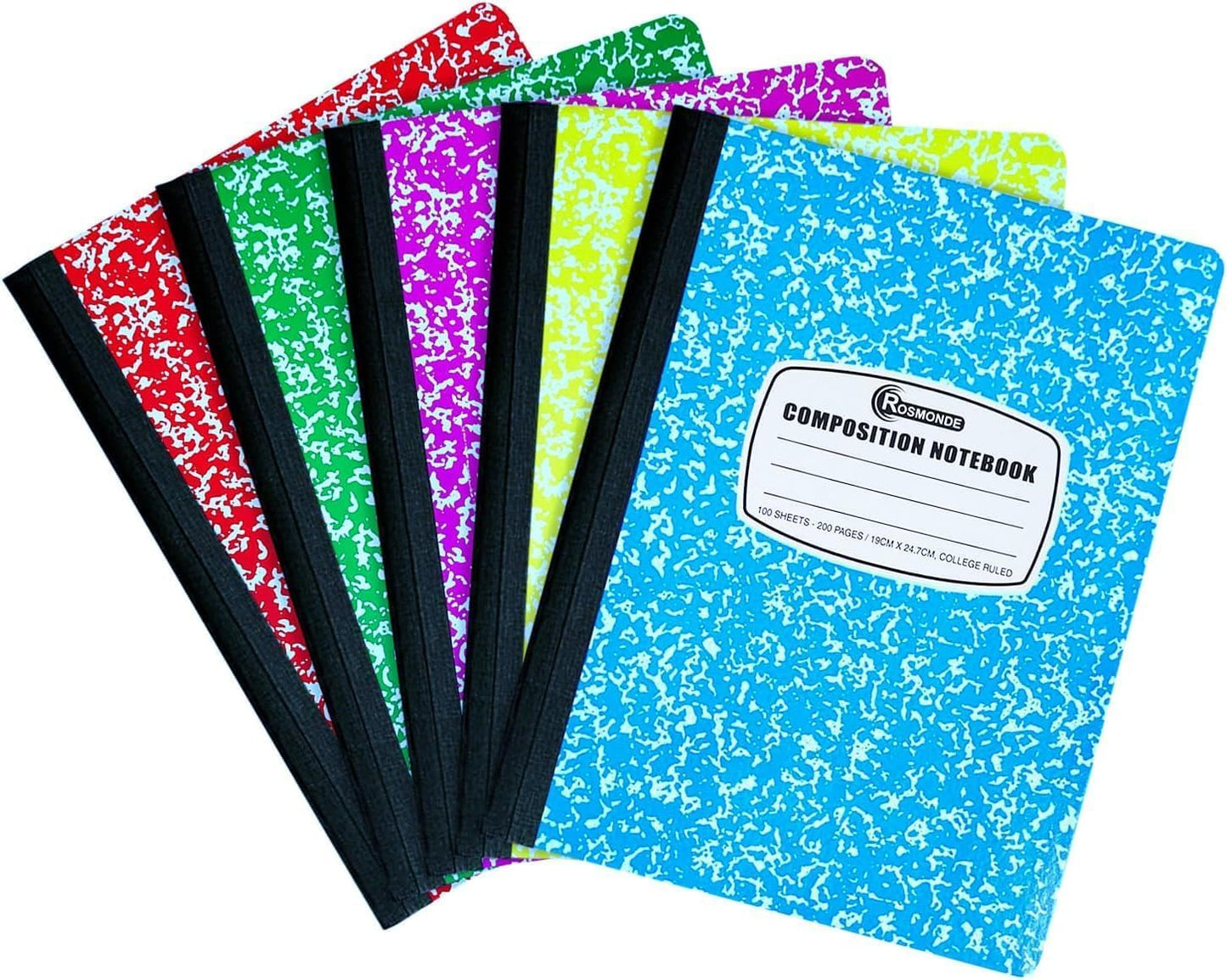 1000 Pack (Pallet) Composition Notebook Bulk, College Ruled, Pallet of Composition Notebooks, 200 Pages (100 Sheets), 9-3/4 X 7-1/2, Bulk Notebooks for School & Office, 4-7 Days Transit