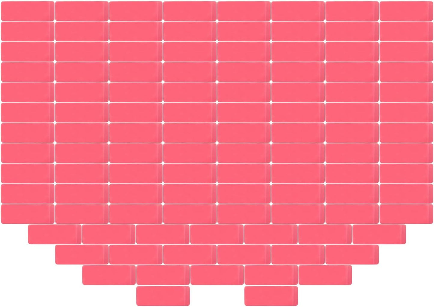 Bulk Pink Erasers for Kids Bulk Classroom, School Students, for Art Pink Bevel Erasers Large Latex Free in Bulk (300 Erasers)